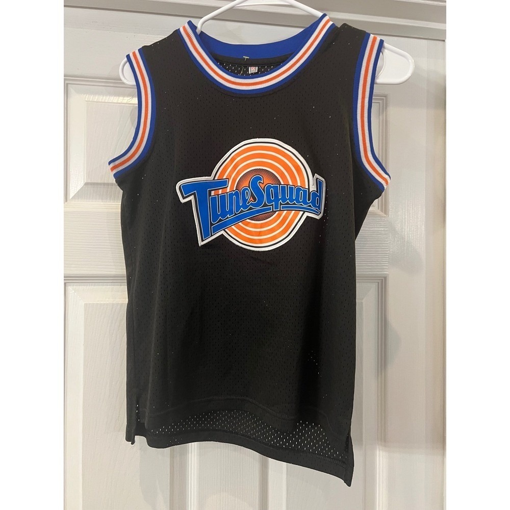 Tune Squad Jersey Michael Jordan 23 Sleeveless Black Jersey